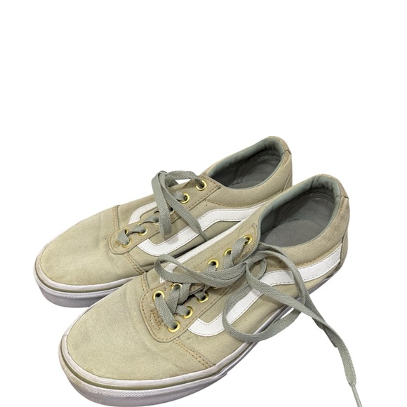 Light Green Vans with gold lettering - Picture 2 of 5